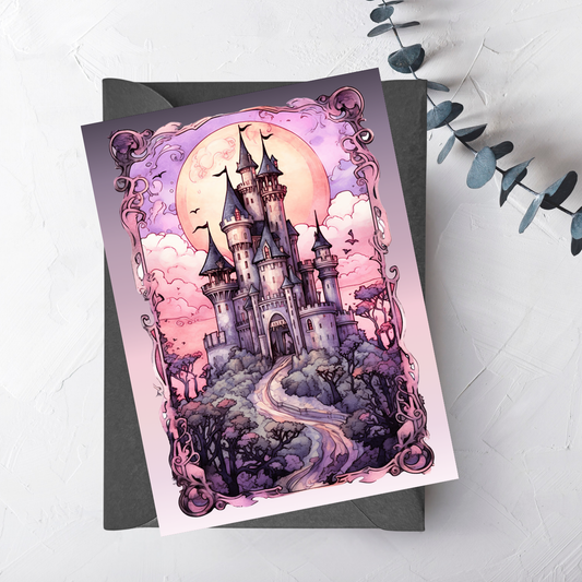 The Enchanted Castle Greeting Card
