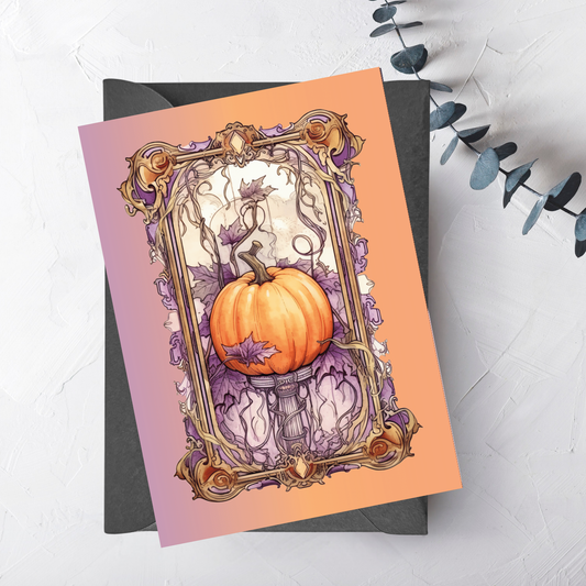 The Pumpkin Patch Blessing Greeting Card
