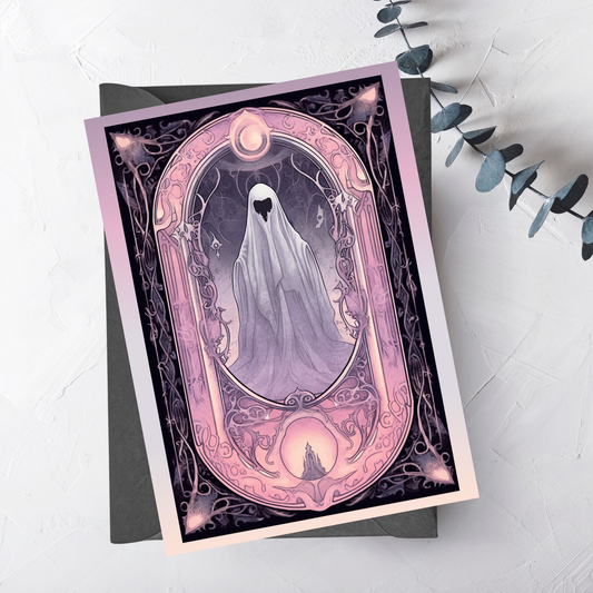 The Ghostly Guardian Greeting Card