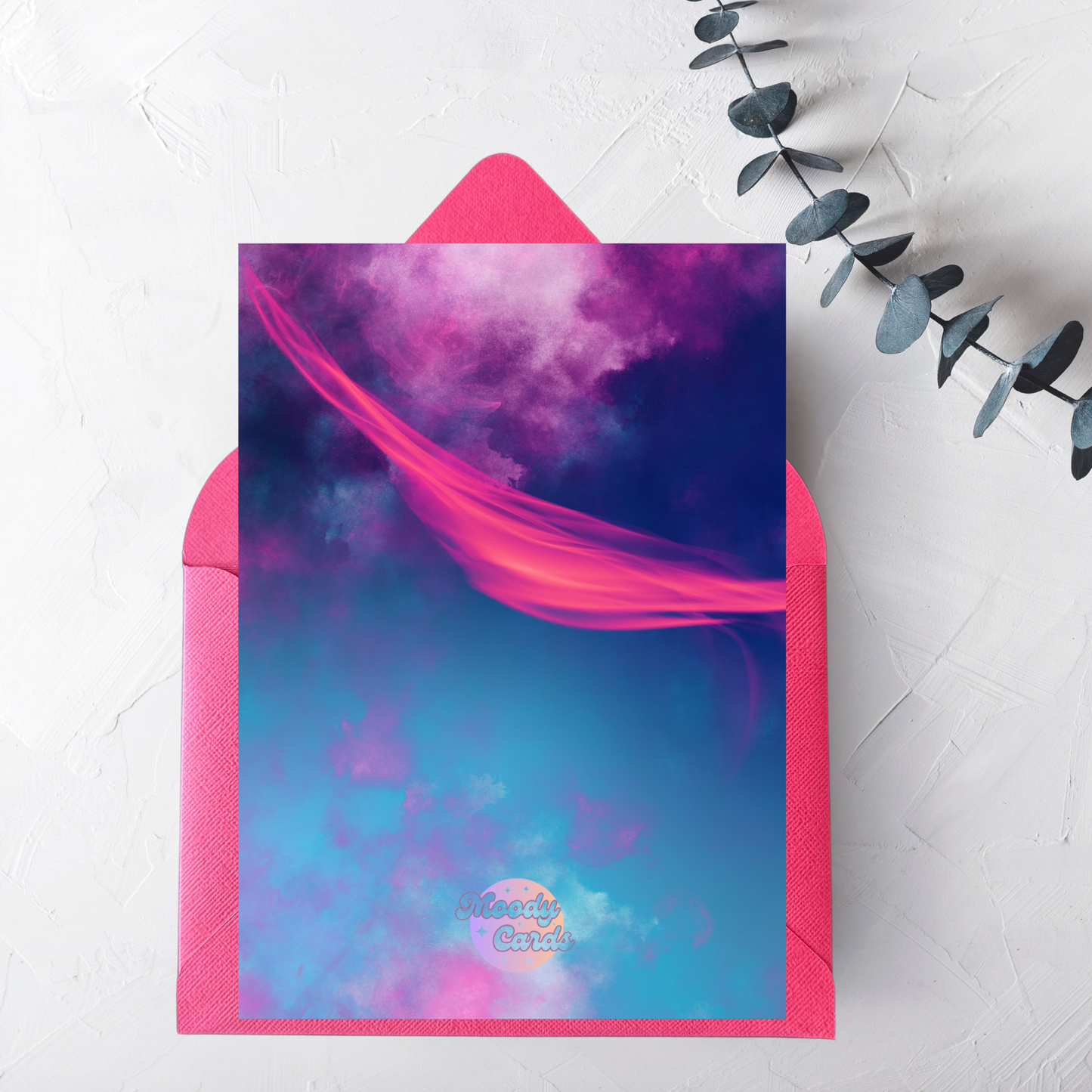 The Mood Greeting Card
