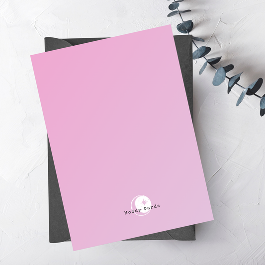 The Deathly Sorceress Greeting Card