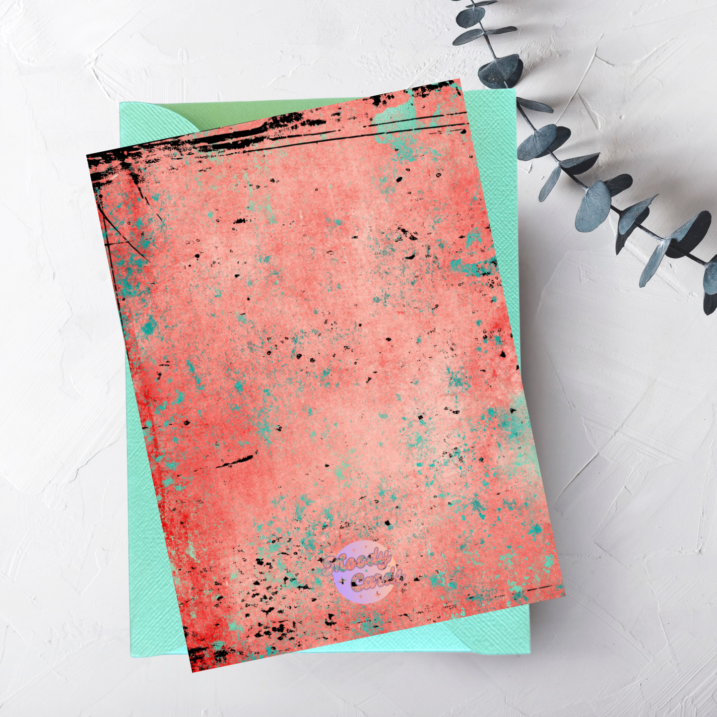 The Stoner: Boho Skeleton Greeting Card (5x7")
