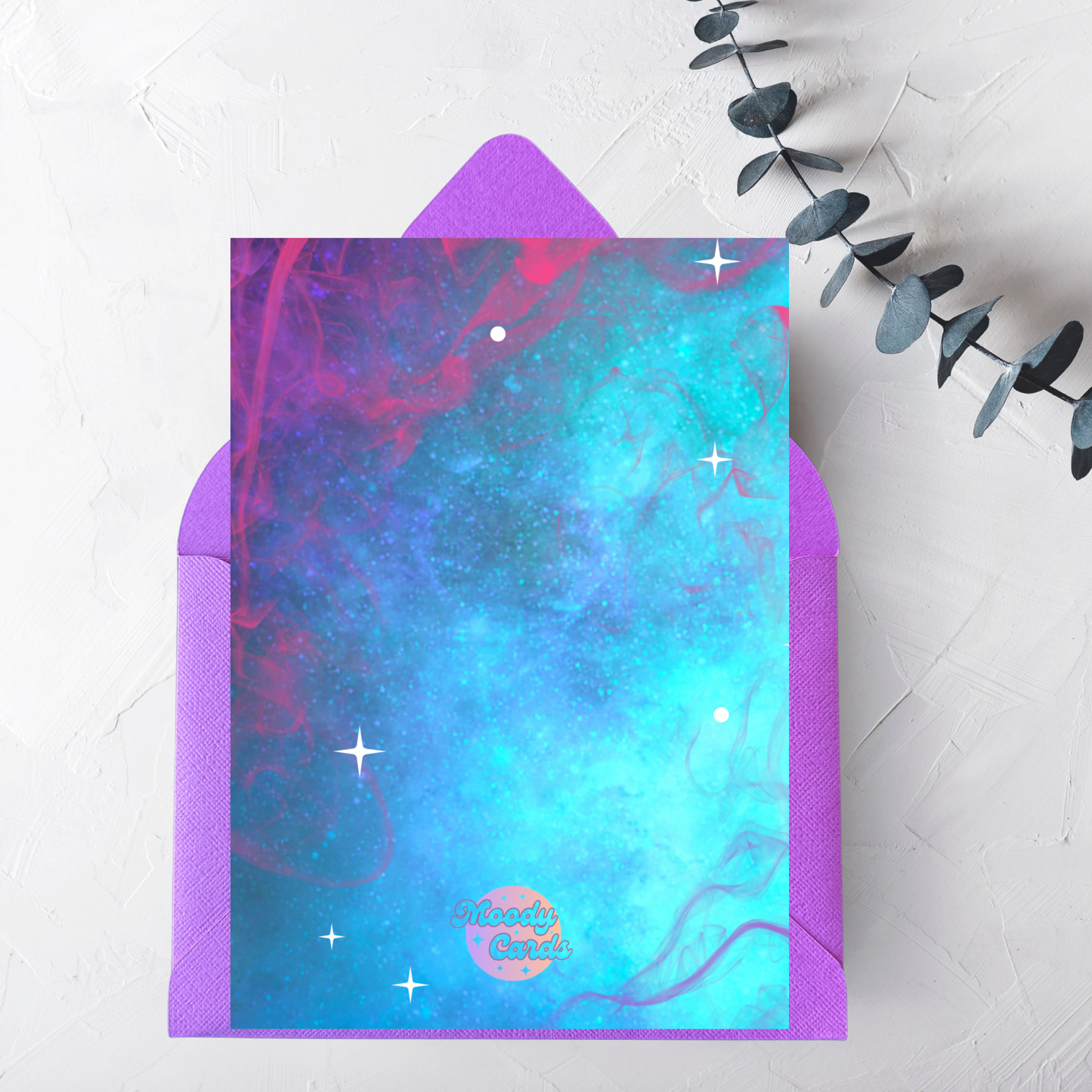 The Mood Greeting Card