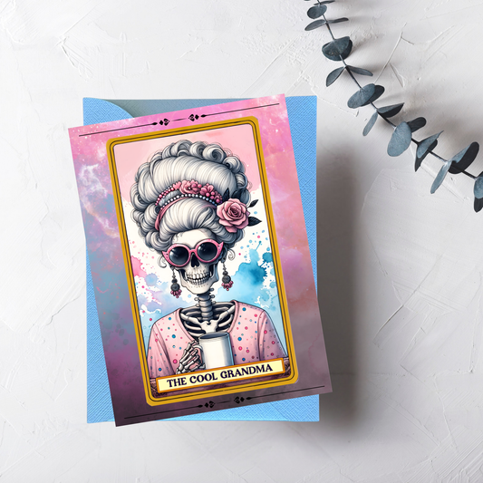 The Cool Grandma Greeting Card