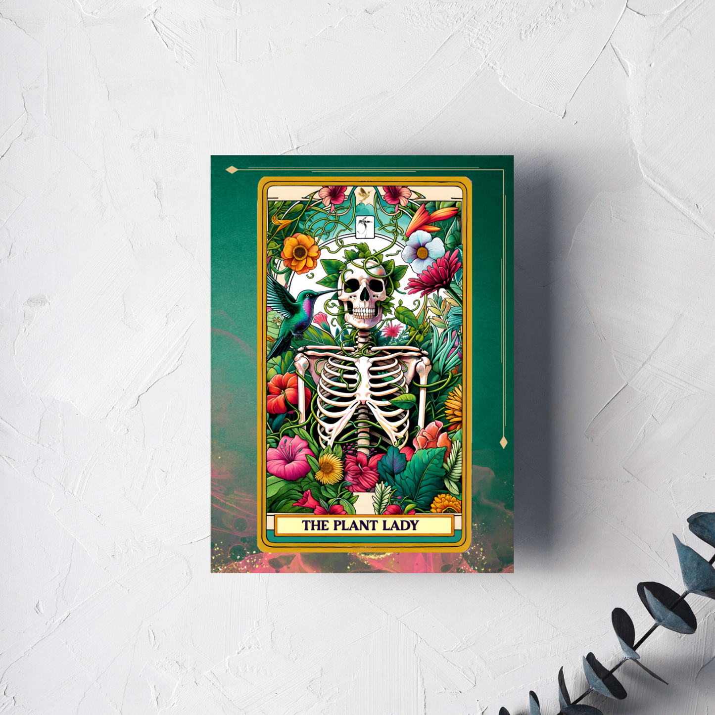 The Plant Lady Greeting Card