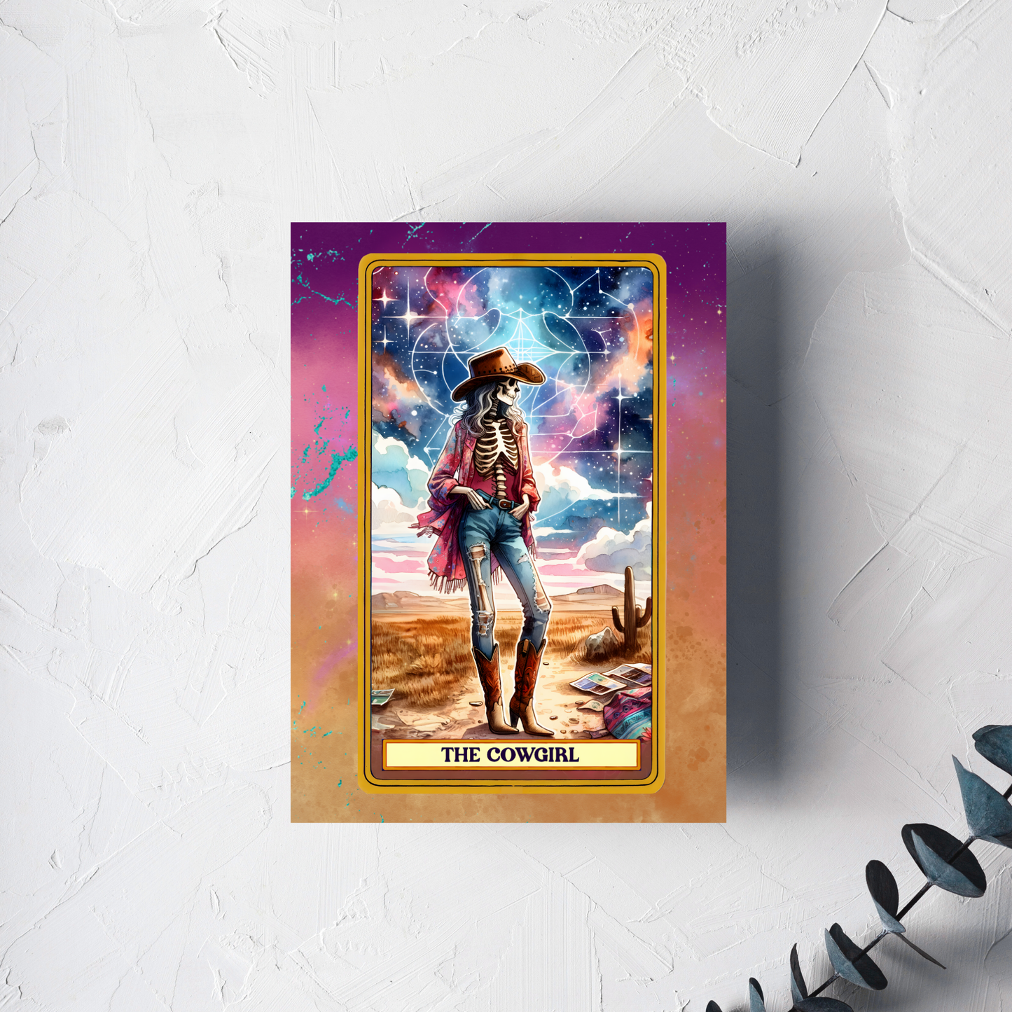 The Cowgirl Greeting Card